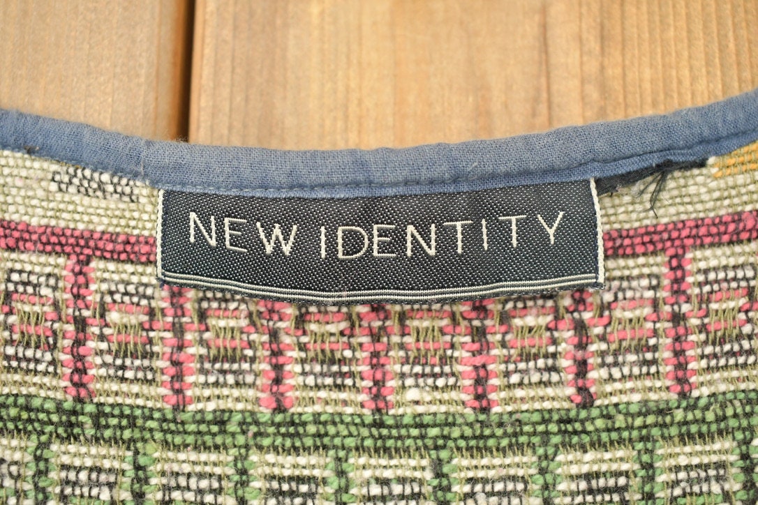 Vintage 1990s New Identity Cardigan Sweater