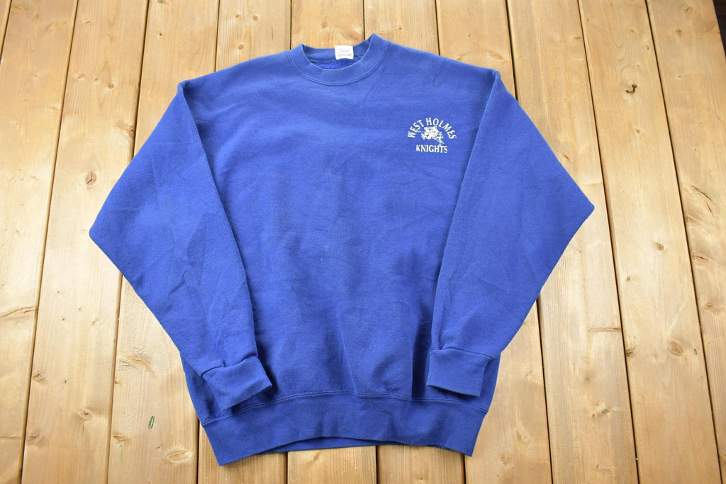 Vintage 1990s West Holmes Knights University Collegiate Crewneck