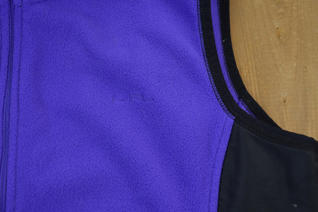 Vintage 1990s Fleece Vest Sweater