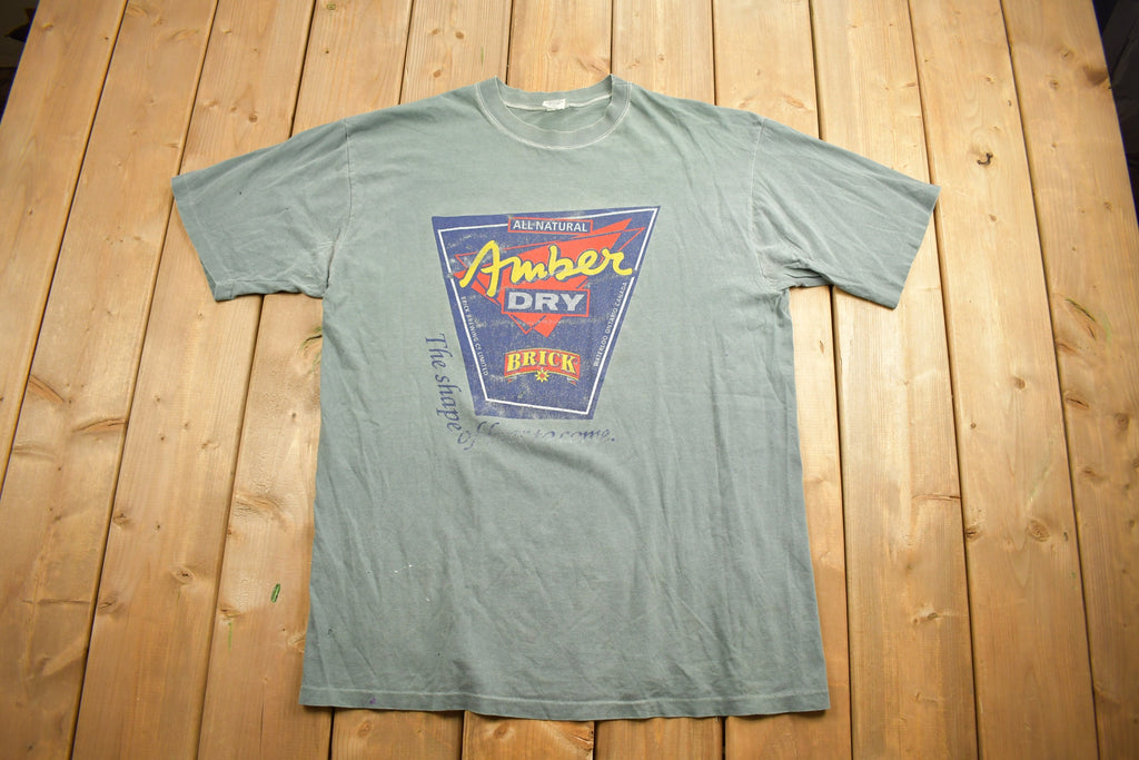 Vintage 1990s Amber Dry Brick Souvenir T Shirt