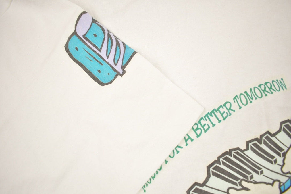 Vintage 1990s Piano Hands Graphic T Shirt