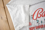 Vintage 1990s Ballys Body Under Construction Single Stitch Graphic T Shirt Made In USA