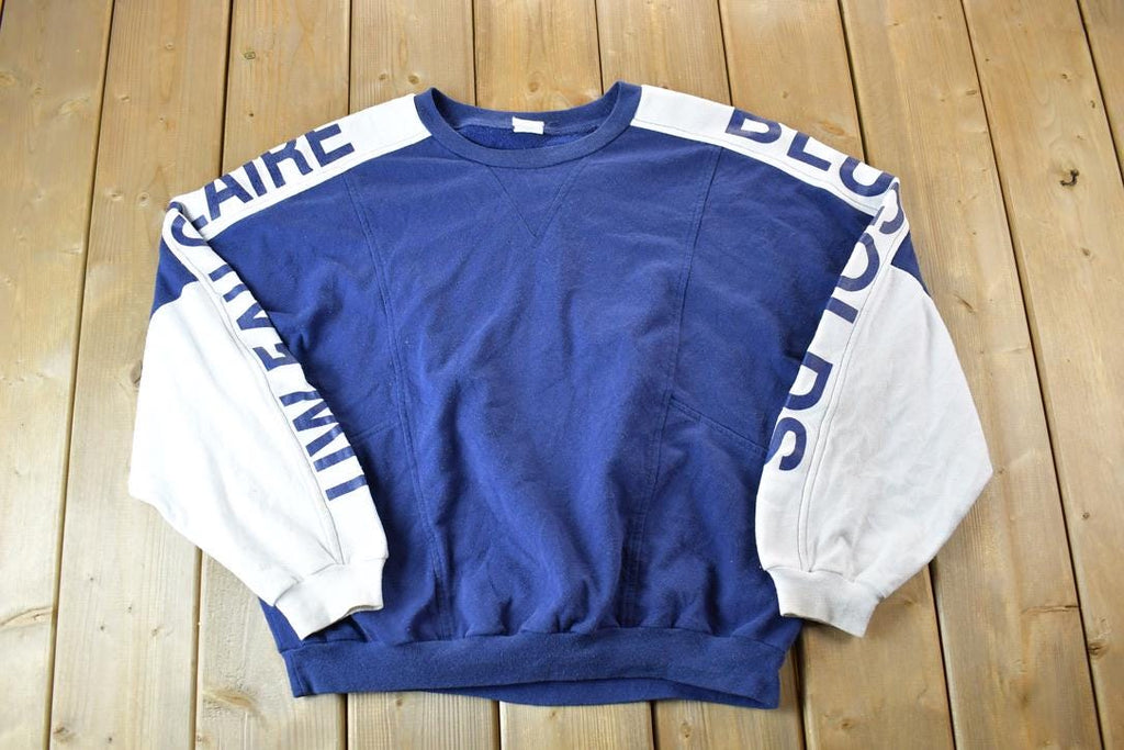 Vintage 1990s Crazy Bluegolds Crewneck Sweatshirt