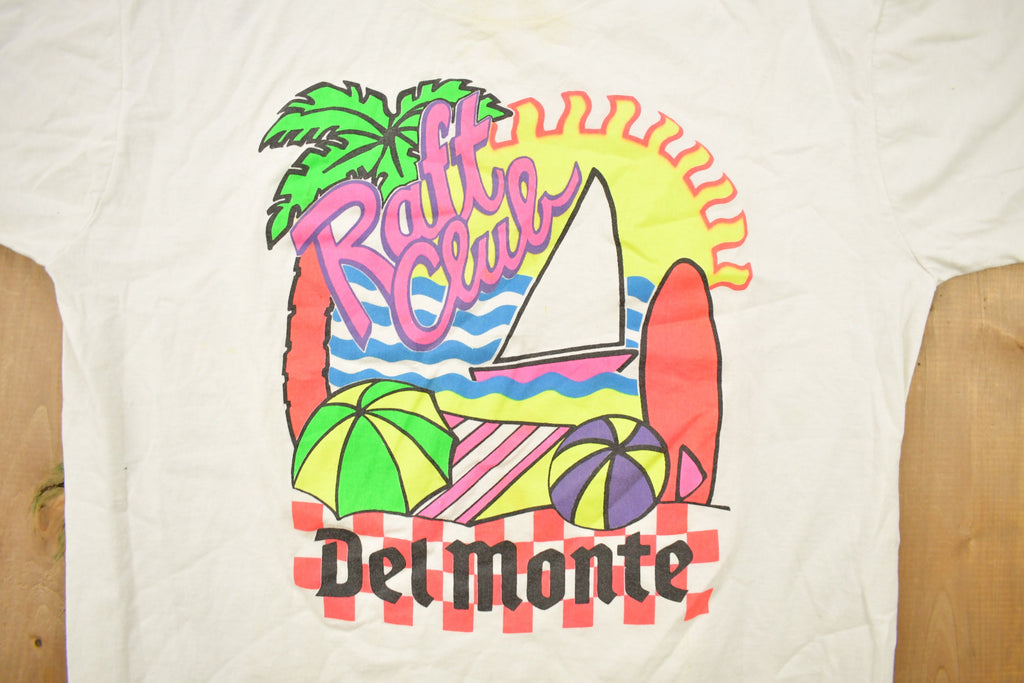 Vintage 1990s Demonte Raft Club Souvenir T Shirt