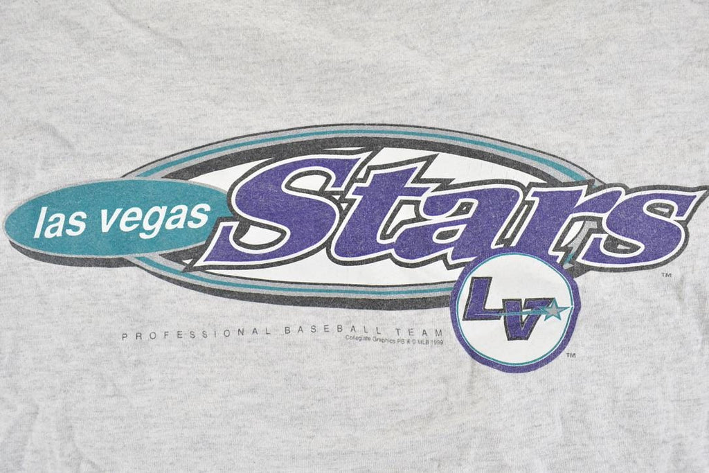 Vintage 1990s Las Vegas Stars Autographed Souvenir T-Shirt