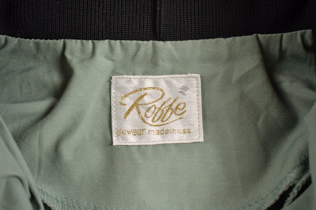 Vintage Early 1980s Roffe Skiwear Anorak Windbreaker Jacket