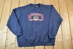 Vintage 1990s Minnesota Embroidered Gopher State Souvenir Crewneck Sweatshirt