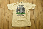 Vintage 1985 Canada Hunting Puff Print T-Shirt