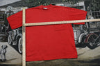 Vintage 1990s Big Shot Blank Red Pocket T Shirt