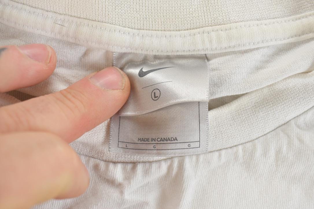 Vintage 1990s Nike Swoosh Logo Graphic T-Shirt