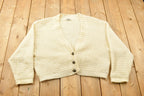 Vintage 1990s BOZ Knitted Cardigan Sweater