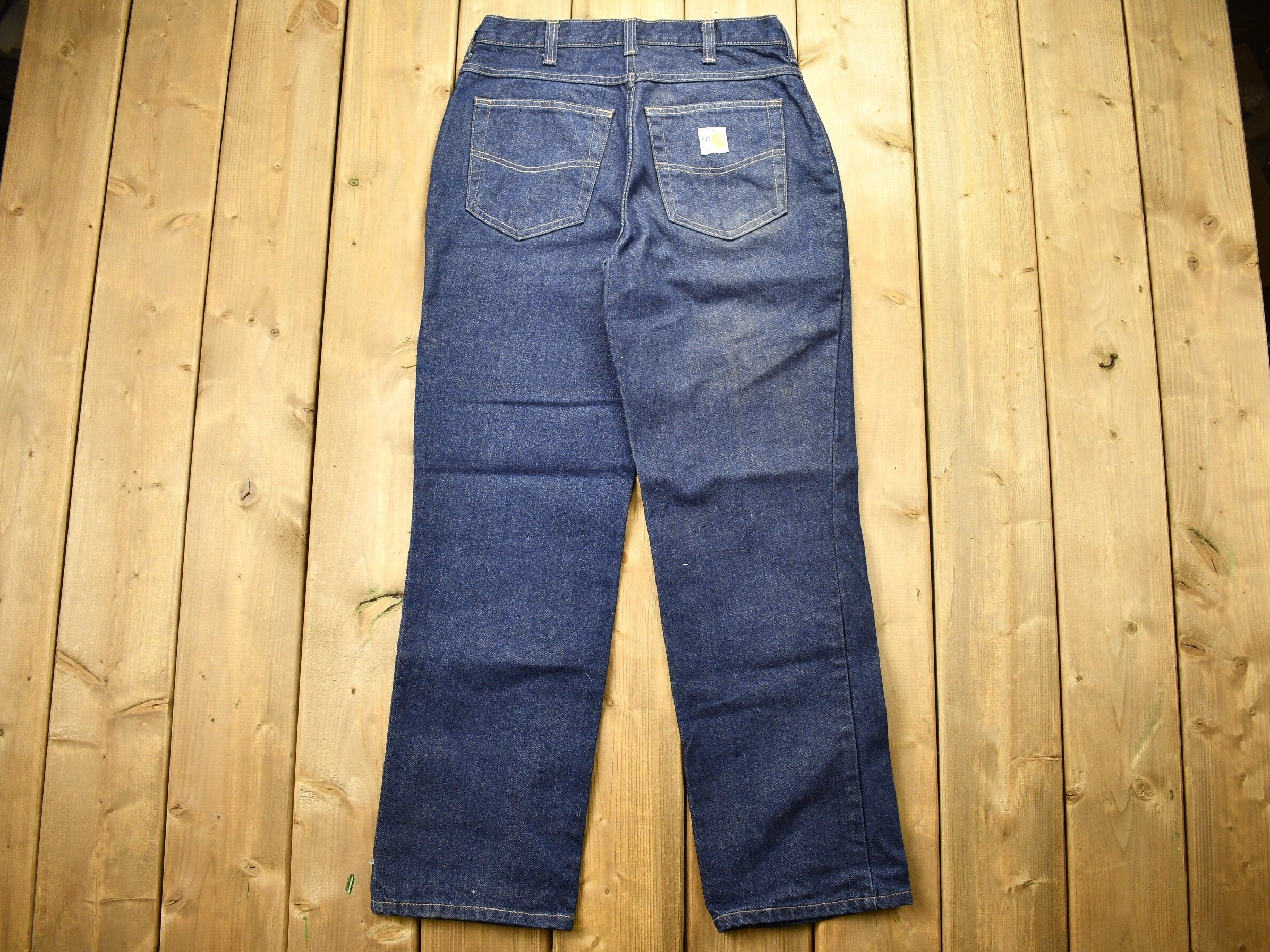 Vintage 1990s Carhartt Fire Retardant Jeans Size 30 x 30