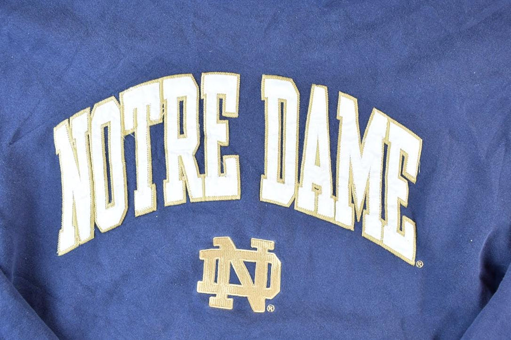 Vintage 1990s Notre Dame University Collegiate Hoodie