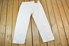Vintage 1990s Levi Strauss Red Tab 569 Denim Jeans Size 36 x 30 Made In USA