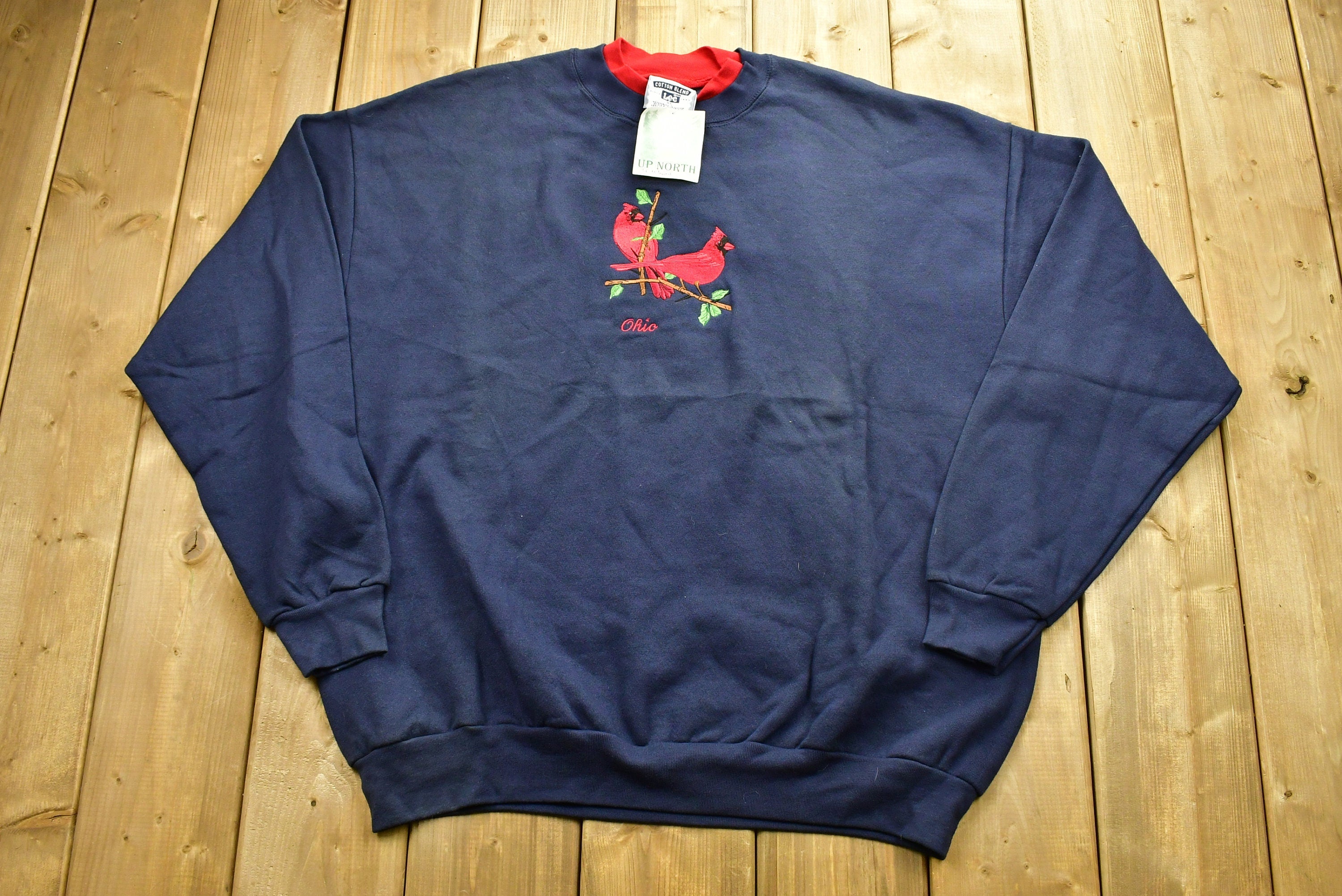 Vintage 90's Deadstock Ohio Cardinal Graphic Crewneck