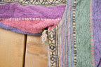 Vintage 1990s The Daily Planet Striped Hooded Sweater