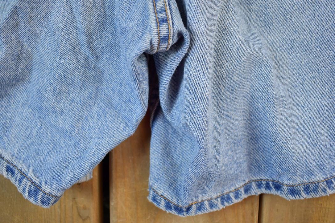 Vintage 1990s Levi Strauss Red Tab 550 Denim Jean Shorts Size 32 x 6