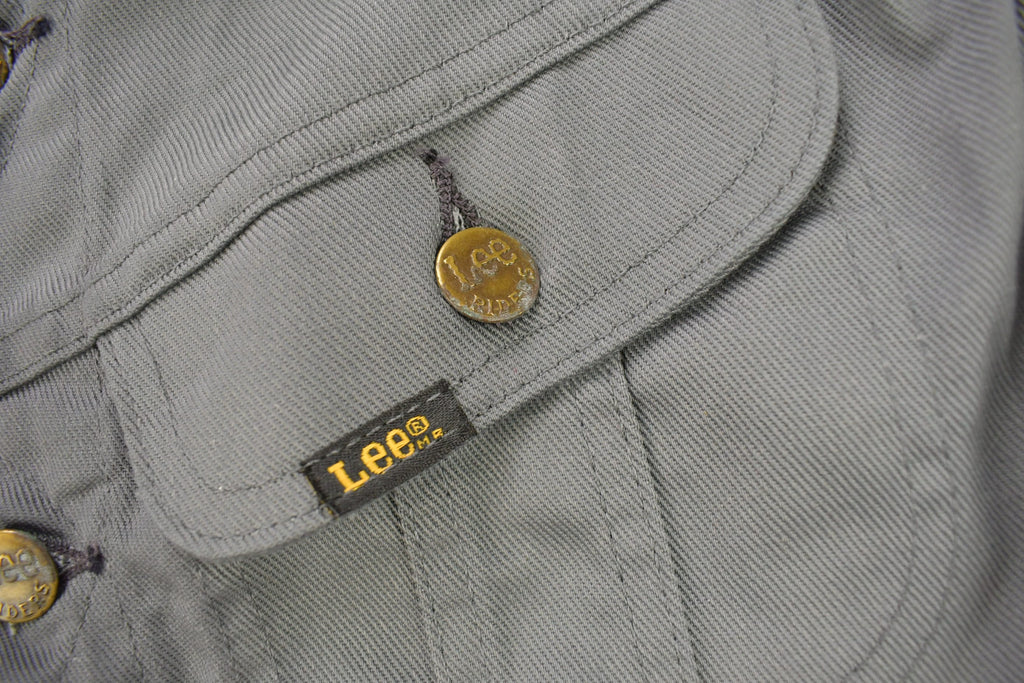 Vintage 1970s Lee Riders Denim Jean Jacket / Vintage Denim / Streetwear / Fall Jacket / Trucker Jacket / Made In USA / Button Up Jacket