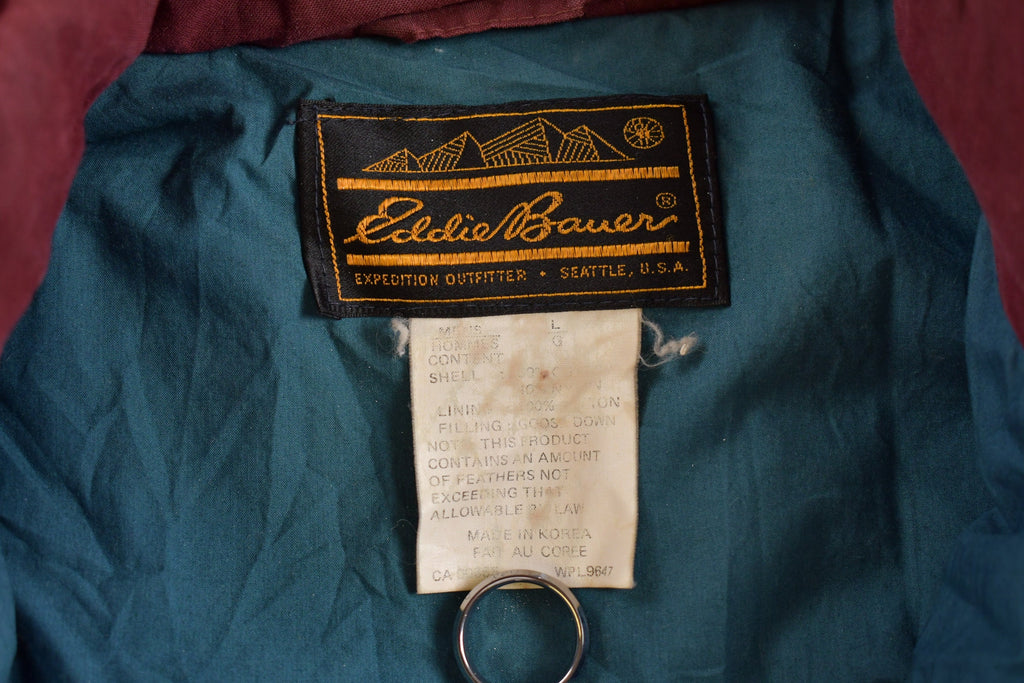 Vintage 1990s Eddie Bauer Goose Down Puffer Vest