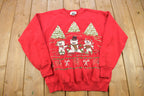 Vintage 1990s Teddy Bear Christmas Sweater