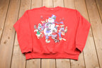 Vintage 1990s Snowman Graphic Christmas Sweater