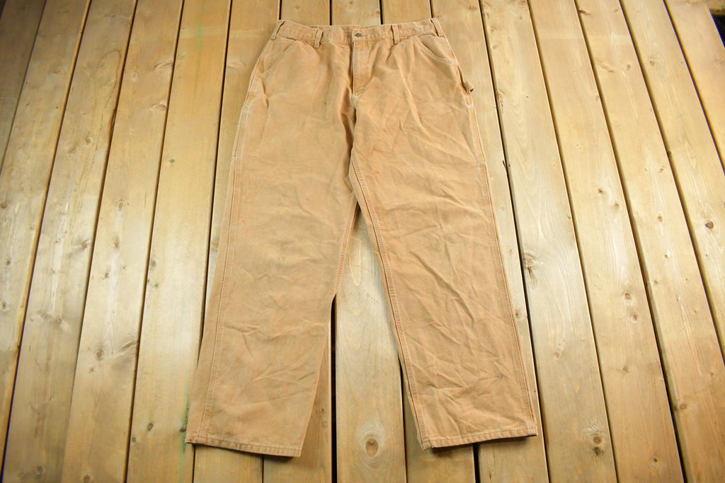 Vintage 2000s Carhartt Carpenter Work Pants Men's 34 x 31