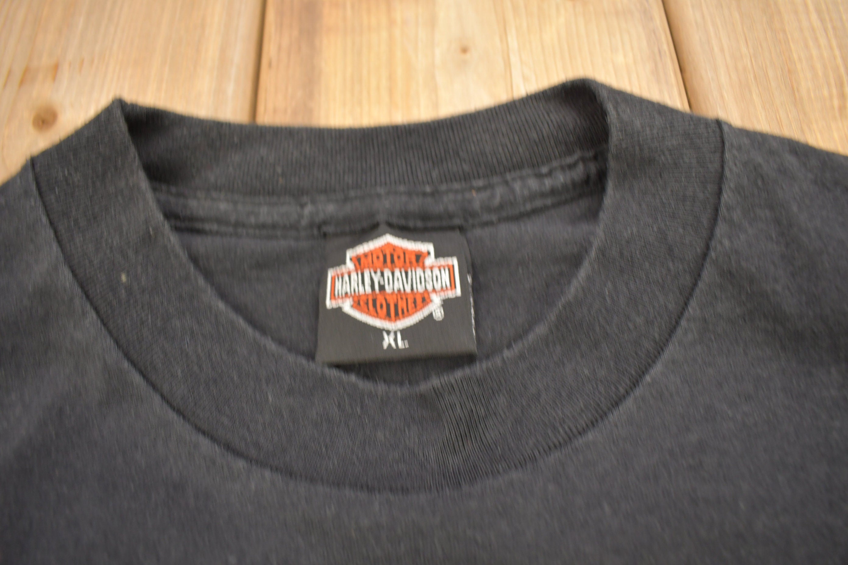 Vintage 1990s Harley Davidson Charlottetown Prince Edward Island T-Shirt
