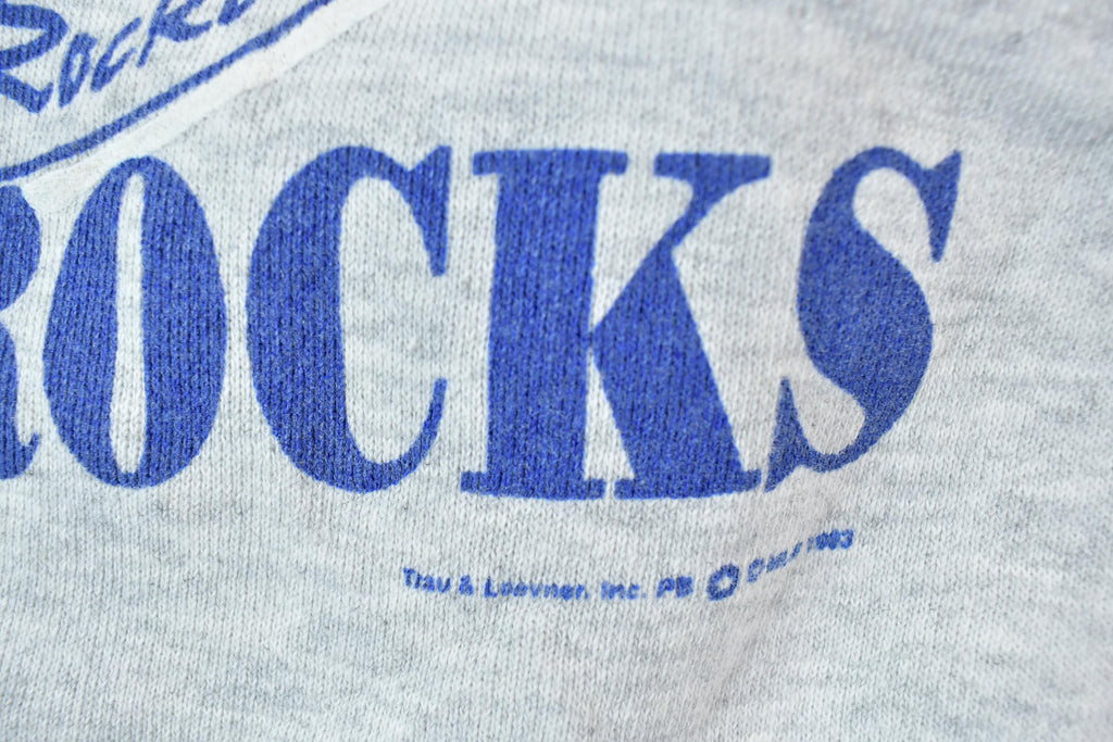 Vintage 1993 Wilmington Blue Rocks Baseball University Collegiate Crewneck