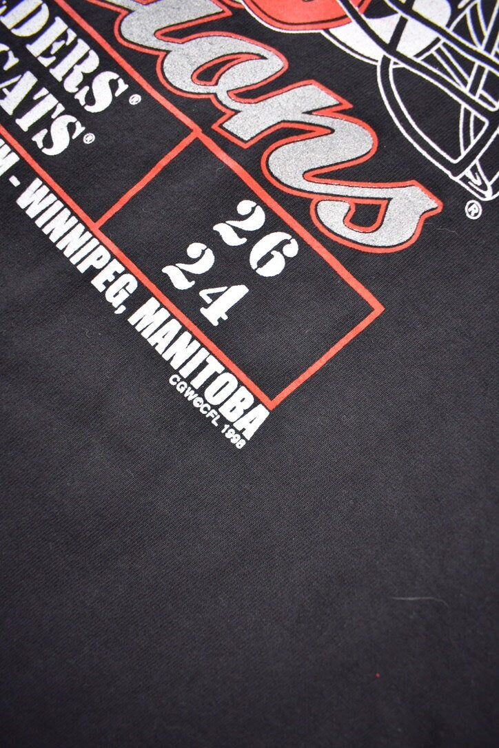Vintage 1998 Winnipeg CFL Grey Cup Graphic T Shirt