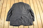 Vintage 1980s English & Scotch Mens Tailors Wool Blazer Jacket Men's Large