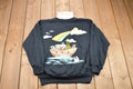 Vintage 1990s Noah's Arc Graphic Turtleneck Sweatshirt