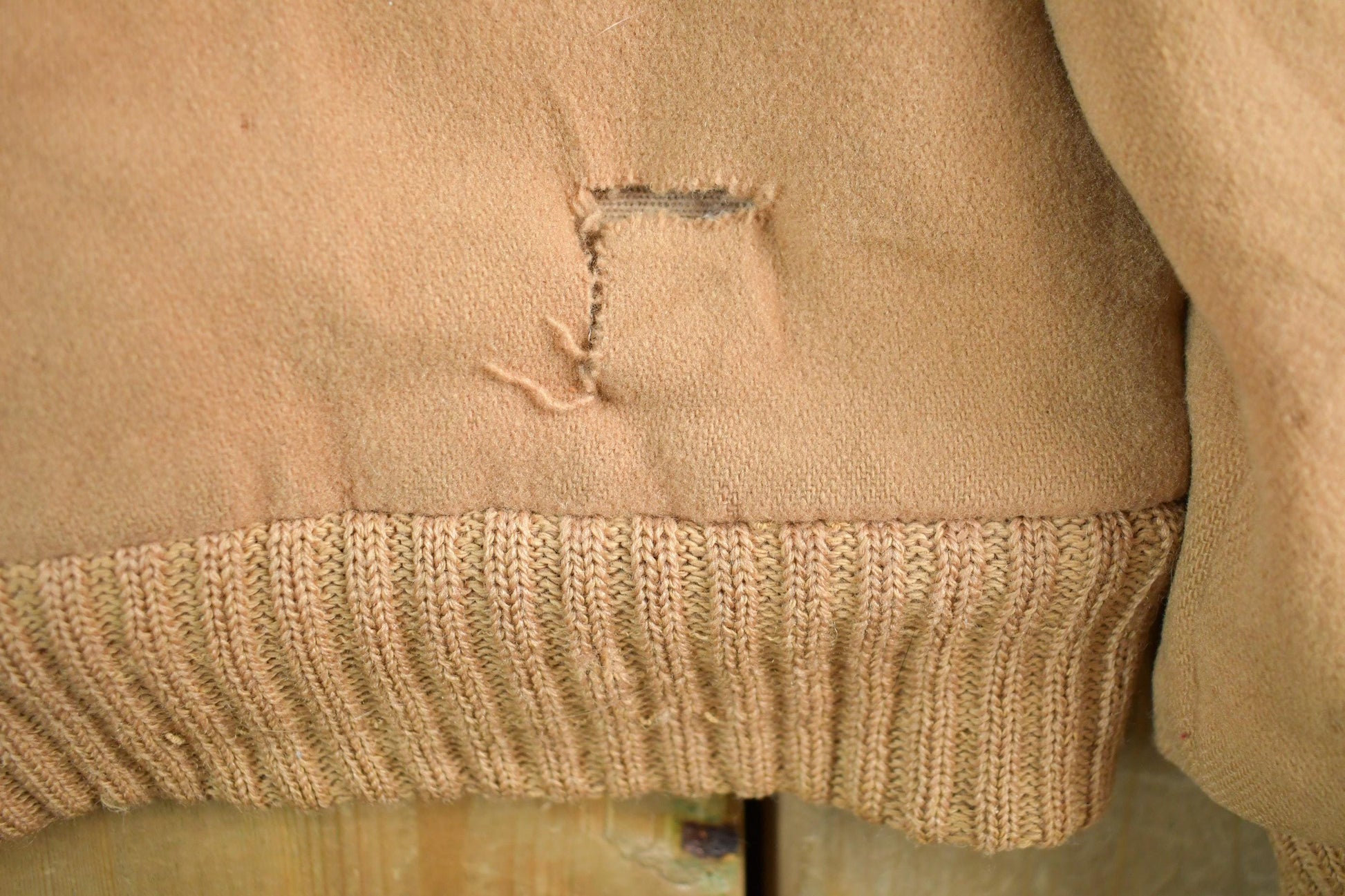 Vintage 1940s Wool & Cashmere Jacket Adult M-L