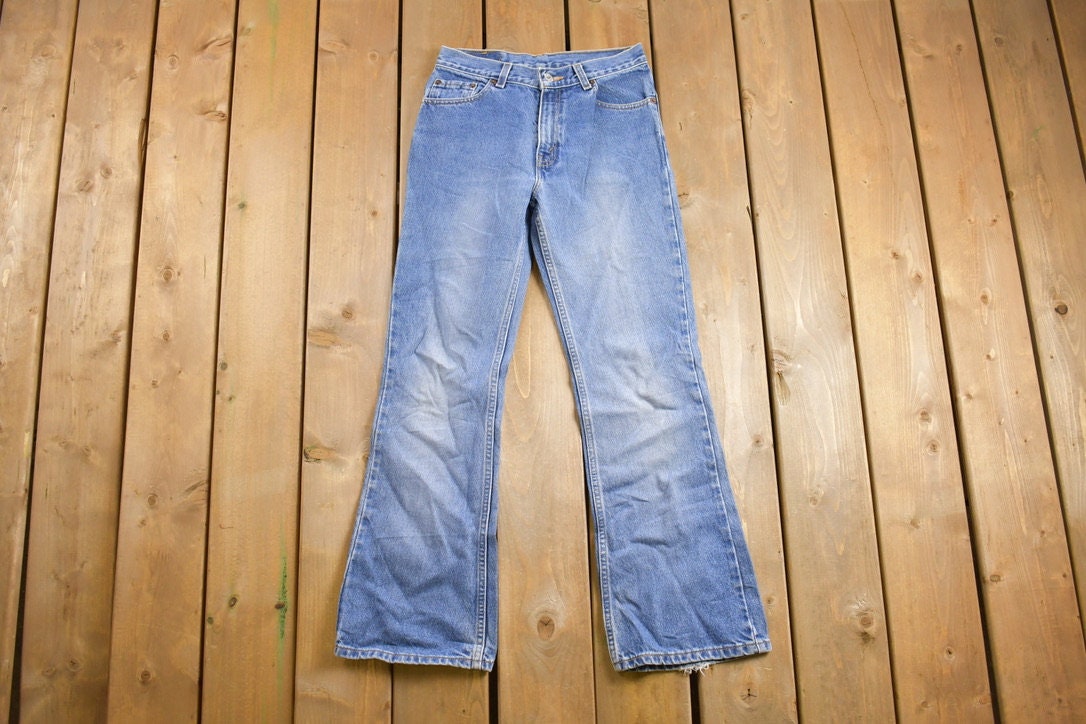 Vintage 1990s Levi's 517 Low Rise Flared Jeans Size 27 x 28