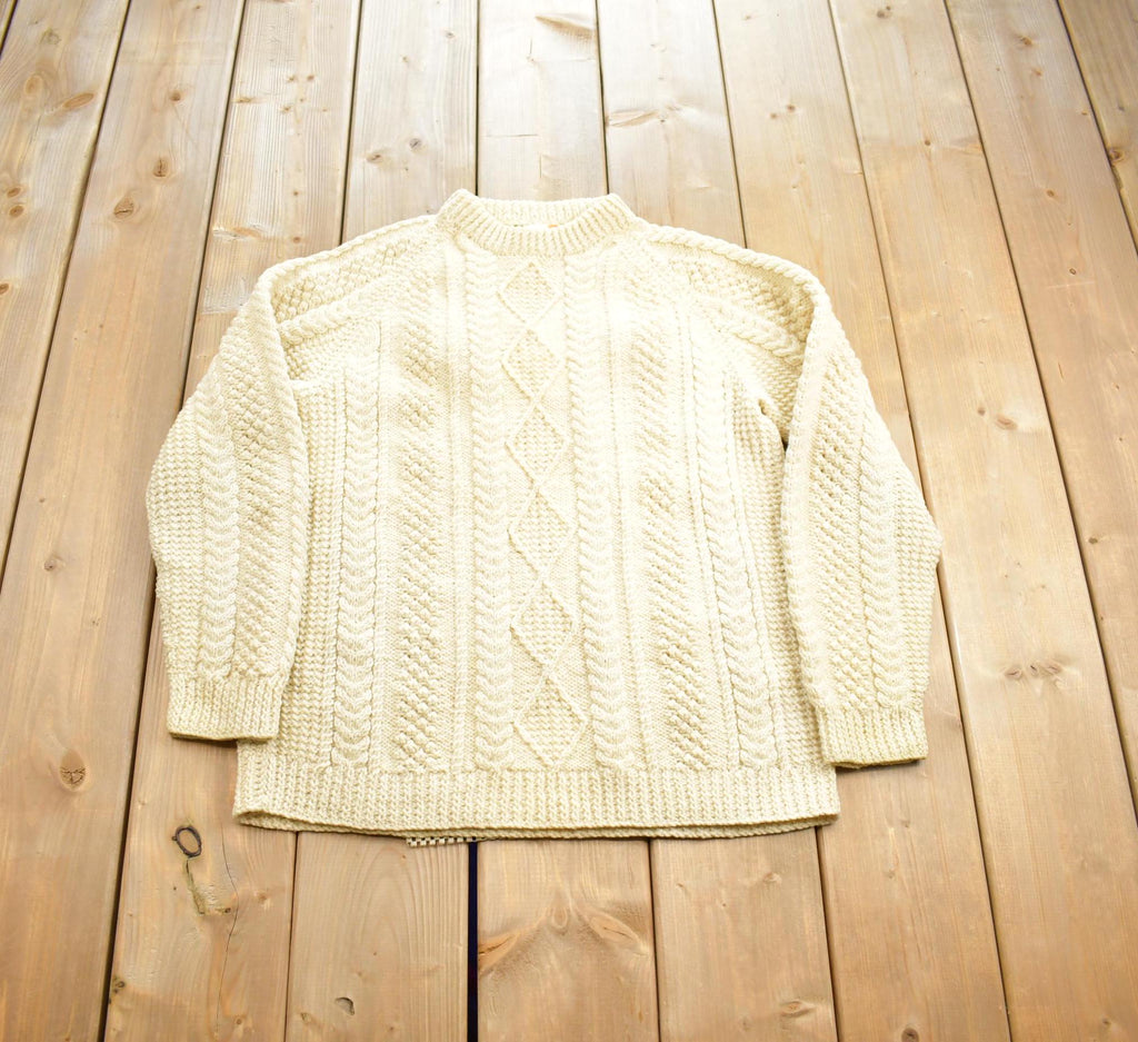 Vintage 1970s Mary Smith Knit Crewneck Sweater Made In USA