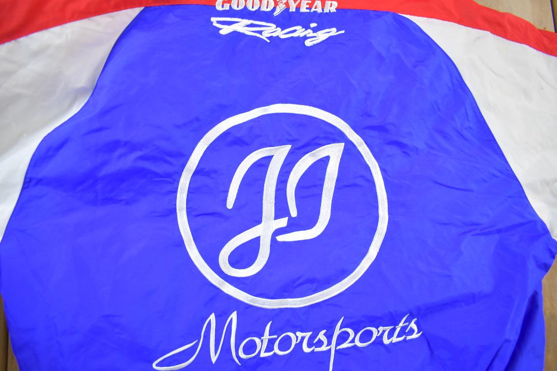 Vintage 1990s GOODYEAR Johnson Industries Motorsports Embroidered Racing Jacket