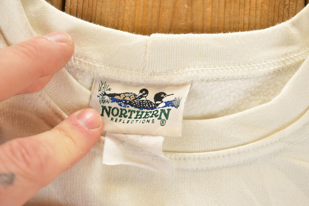Vintage 1990s Northern Reflections Playful Puppies Crewneck Sweatshirt Women's L