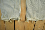 Vintage 1990s Carhartt Distressed Sun Faded Denim Work Jeans Adult 37 x 30