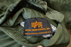 Vintage 1990s Alpha Industries Reversible Military Flyers Jacket
