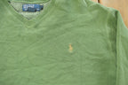 Vintage 1990s Polo Ralph Lauren V Neck Sweater Men's XL