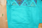 Vintage 1980s Graff Patterned Cardigan Sweater