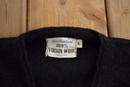 Vintage 1970s Knitted Cardigan Sweater