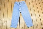 Vintage 1990s Columbia Denim Jeans Size 32 x 28 Made In USA