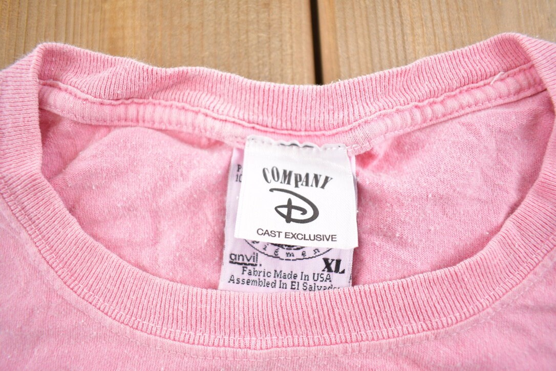 Vintage 1990s Disney Cartoon Cast Member Promo T-Shirt