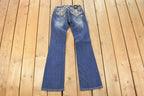 Vintage Deadstock Y2K Miss Me Bedazzled Low Rise Jeans Women's Size 26x31