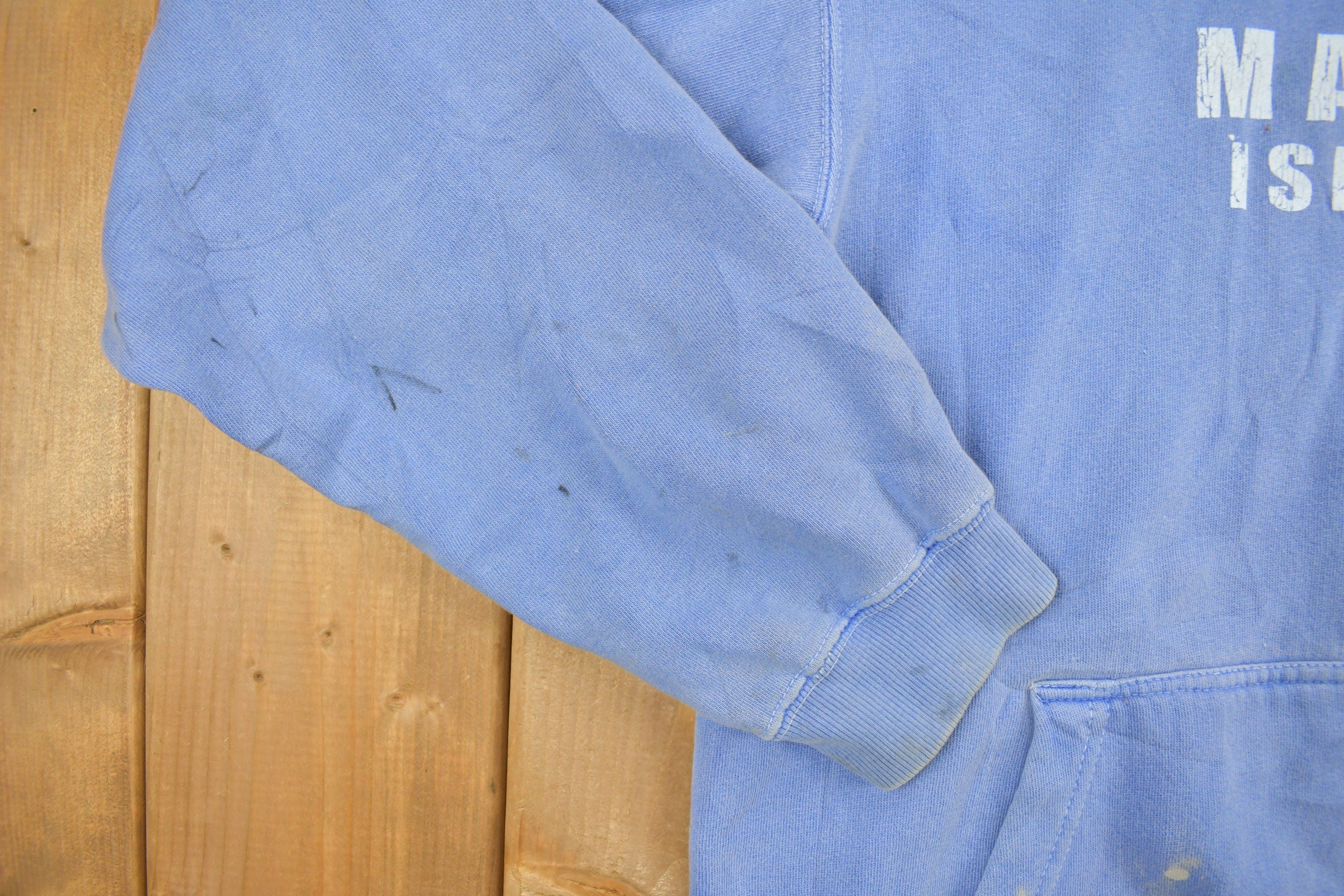 Vintage 1990s Madeline Island Quarter Zip Hoodie