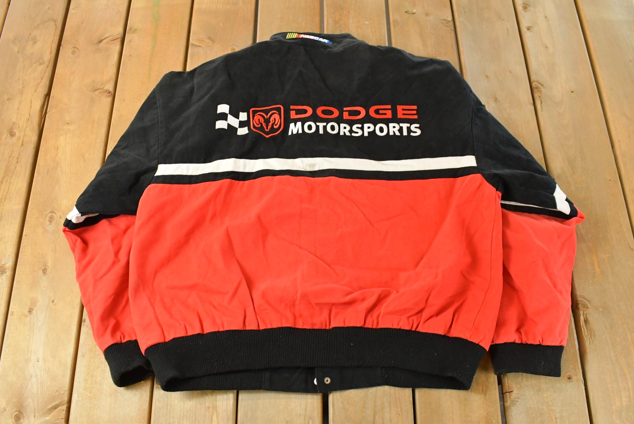 Vintage 1990s Dodge Motorsports NASCAR Racing Jacket Men's Large