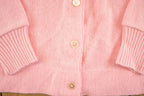 Vintage 1970s Grand Cypress Abstract Knit Cardigan Sweater Womens S