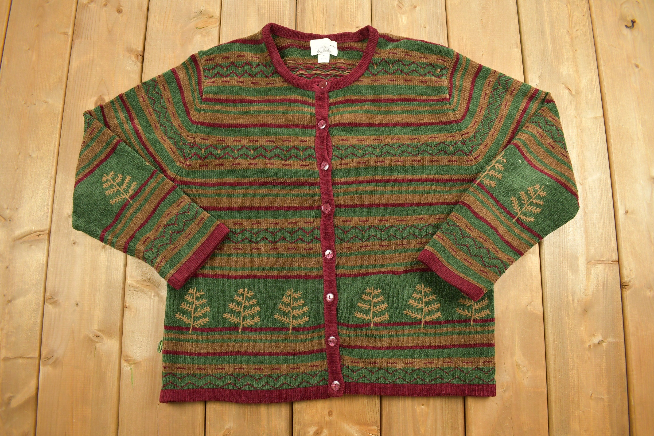 Vintage 1990s Christopher & Banks Cardigan Sweater