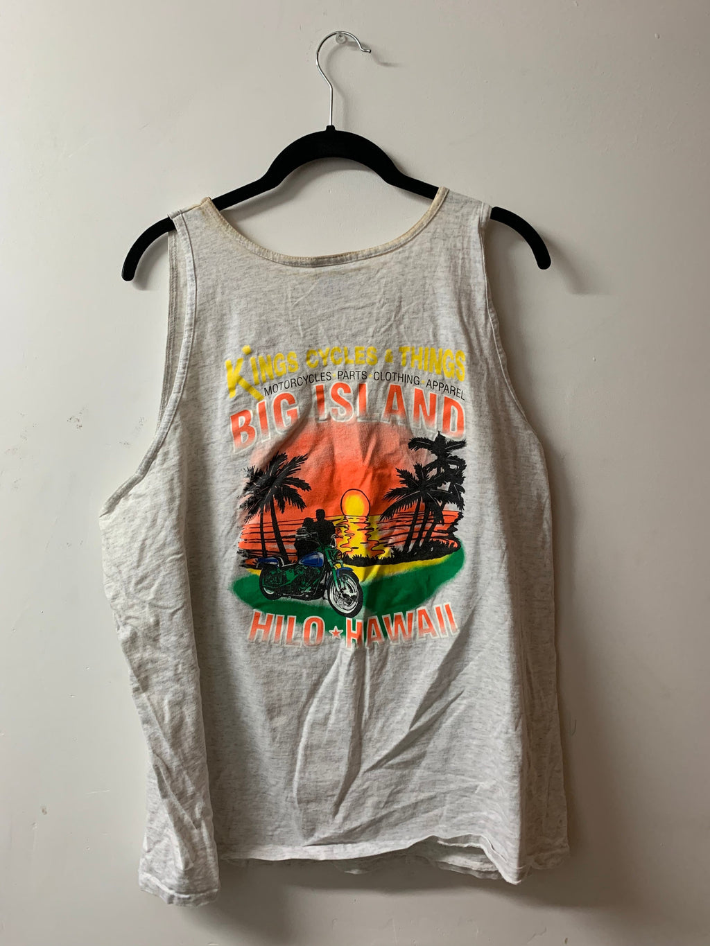 Vintage 1995 Kings Café Hideaway Labour Day Tank Top