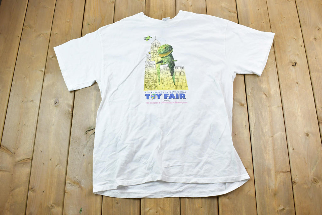 Vintage 1990s 95th American International Toy Fair Graphic T-Shirt